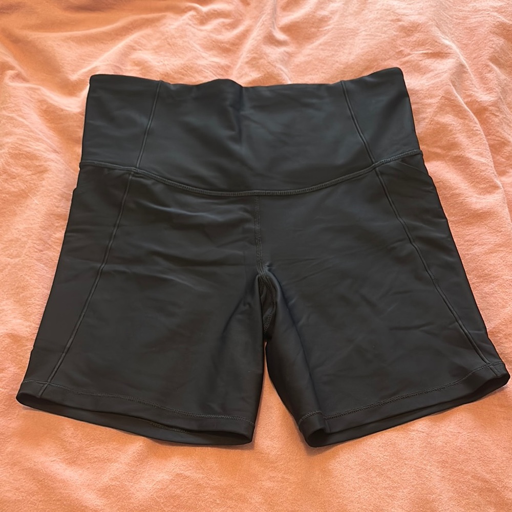 All in Motion Black Bike Shorts High-Rise